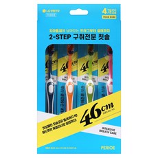 페리오 46cm 부드러운 초극세모 칫솔, 4개입, 1세트