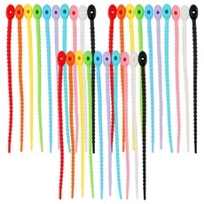 Uniart 矽膠束線帶 30p, 1個, 混合顏色