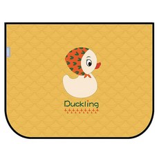 小麥購物 可愛圖案磁性汽車側防曬遮陽擋 L4107, 1個, 鴨子