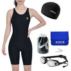 Xider 女款五分室內泳衣6件組