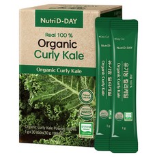 뉴트리디데이 리얼 유기농 컬리케일 30p, 30g, 1개
