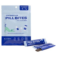 픽키도기클럽 강아지 필바이츠 투약보조간식 5p, 45g, 1개, 혼합맛