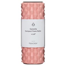 가네샤요가프랍스 가네샤 폼롤러 콤팩트 + 리드, Dusty Pink, 1개