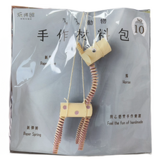 紙博館 手作材料包 ㄉㄨㄞㄉㄨㄞ動物, 1套, 黃紫色