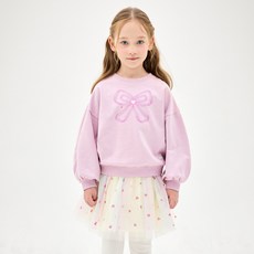 JELISPOON Shy 蝴蝶結大學T恤