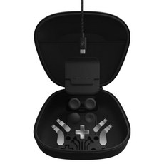 엑스박스 엘리트 무선 컨트롤러 시리즈 2 컴플리트 컴포넌트 팩, 1924, 블랙, 1개