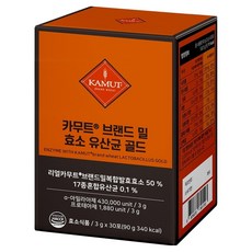 ALL-BARUN 卡姆特品牌小麥黃金酵素 30入, 1個, 90g