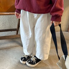 스타빈 아동용 베이직 스티치 밴딩 팬츠