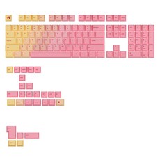 Glorious GPBT Gradient 套組, 葡萄柚, 1個, 鍵帽, 單品