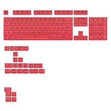 글로리어스 GPBT 베이직 키 캡 세트, Revive Red, 키캡
