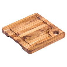 TEAK HAUS 海洋直紋方形砧板, 1個, 木質