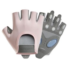 Block Mart 防長繭健身瑜珈手套 雙手穿戴組, 1套, 粉色