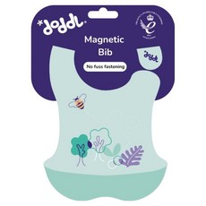 doddL 磁吸調節式矽膠寬口立體圍兜, 1個, 1個裝, 清新綠