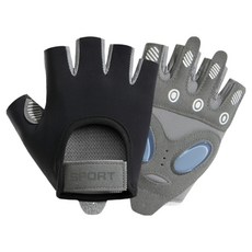 Block Mart 防長繭健身瑜珈手套 雙手穿戴組, 1套, 黑色