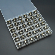 Daon 方便梭芯收納盒 + 金屬梭芯 36入組, 1套, 無色(收納盒)