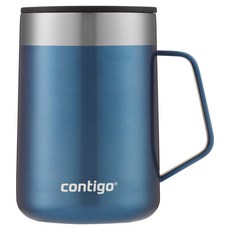콘티고 스트리트빌 데스크 머그 텀블러, 블루, 1개, 420ml
