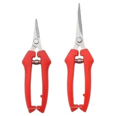 邦格利 園藝用 家用 修枝 果樹 多功能鋼製剪刀 2件組 3.5cm 5.8cm, 1套