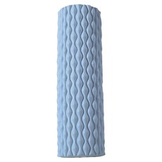 三次方 瑜珈滾筒 水滴款, 1個, 藍色