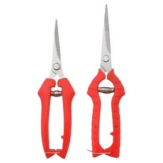 Banggri 園藝用家用修枝果樹多功能鋼製剪刀2件組 5.8cm 7cm, 1套