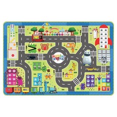 넘버블록스 놀이 매트 KS7970, 혼합색상