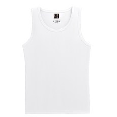 FITVEL 費維爾 男款羅紋吸排速乾高彈力窄肩背心