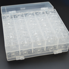 Daon 簡易鞋帶頭收納盒 + 塑膠鞋帶頭 50入組, 1套, 無色(收納盒)