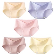 엠에스키즈 크로스오버 V라인 임부팬티 5종 세트