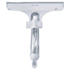 Tiruma 實用便利玻璃清潔用品 擦窗器 一體式刮水器 升級版, 白色, 1個