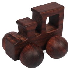 Funild 兒童用原木汽車玩具 C型, 深色木, 1個