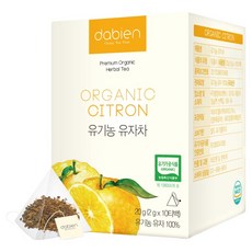 다비앙 유기농 유자차, 2g, 10개입, 1개