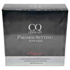 CINQUAIN 思珂 台灣公司貨 微霧裸肌定妝輕粉餅 10g, 101 輕透白, 1個