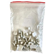 Tiruma 便利玻璃清潔用品 擦窗器 一般配件 扣環 40入, 1個, 單一顏色