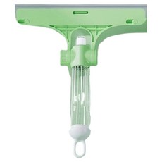 티루마 실용적인 편리한 유리 청소용품 창문닦이 일체형 스크래치 업그레이드형, 그린, 1개