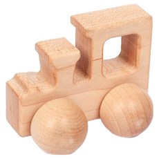 Funild 兒童用原木汽車玩具 C型, 淺色木, 1個