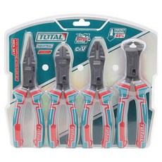 TOTAL 道達爾 多功能工具鉗4件組, 1套