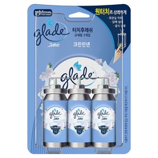 그레이드 터치후레쉬 실내용 방향탈취제 리필 3p, 39ml, 1개, 크린린넨