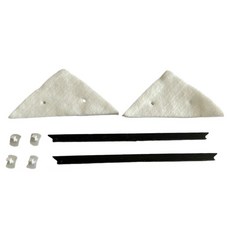 Tiruma 便利玻璃窗戶清潔刮刀 磁吸配件組, 5套, 混色