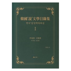 韓國說文學目錄集 1： 按作家 按文集, 月印, 梁鉉承 著