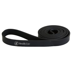HealthLuv 乳膠單槓運動輔助拉力帶, 1個, 黑色