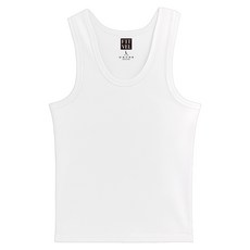 FITVEL 費維爾 男款 百分百天然純棉窄肩背心