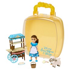 迪士尼商店 公主童話故事 貝兒迷你娃娃遊戲組, 1套