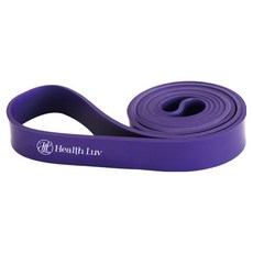 HealthLuv 乳膠單槓運動輔助拉力帶, 1個, 紫色