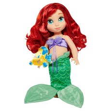 迪士尼商店公主美人魚愛麗兒動畫師娃娃, 1個, 混色
