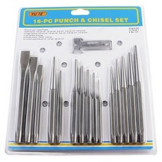 SP Global 16件式沖孔鑿組, 1套, 16種