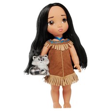 迪士尼商店 公主寶嘉康蒂 動畫師娃娃人偶, 1個, 混色