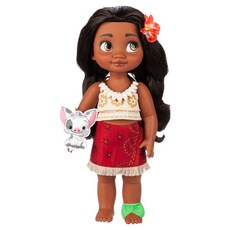 迪士尼商店公主莫阿娜動畫師娃娃, 1個, 混色