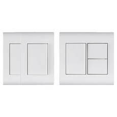 nano 電力奧德賽 SIMPLE 1開關 2入 + 2聯用 3開關套組 白色, 1套