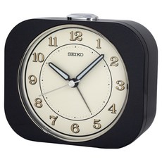 SEIKO 精工 桌鐘 QHE195K, 黑色