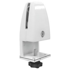 Birebo 鋁製桌面夾 白色 40 x 30 x 90 mm, 1個