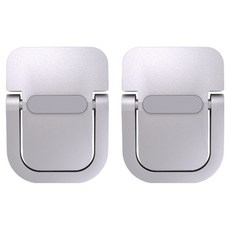 라이퓨 노트북 높이 조절 다리 노트북 다리 알루미늄 Laptop 거치대 랩탑다리, 화이트, 2개